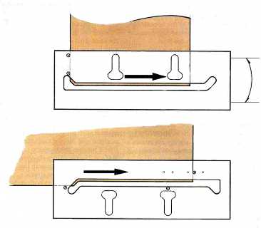 setting up a worktop jig  for routing