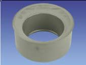 Solvent weld reducer pipe fitting