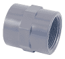 Threaded PVC socket