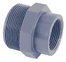 Threaded reducing bush Plastic pipe