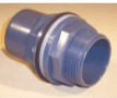 PVC Bulkhead connector